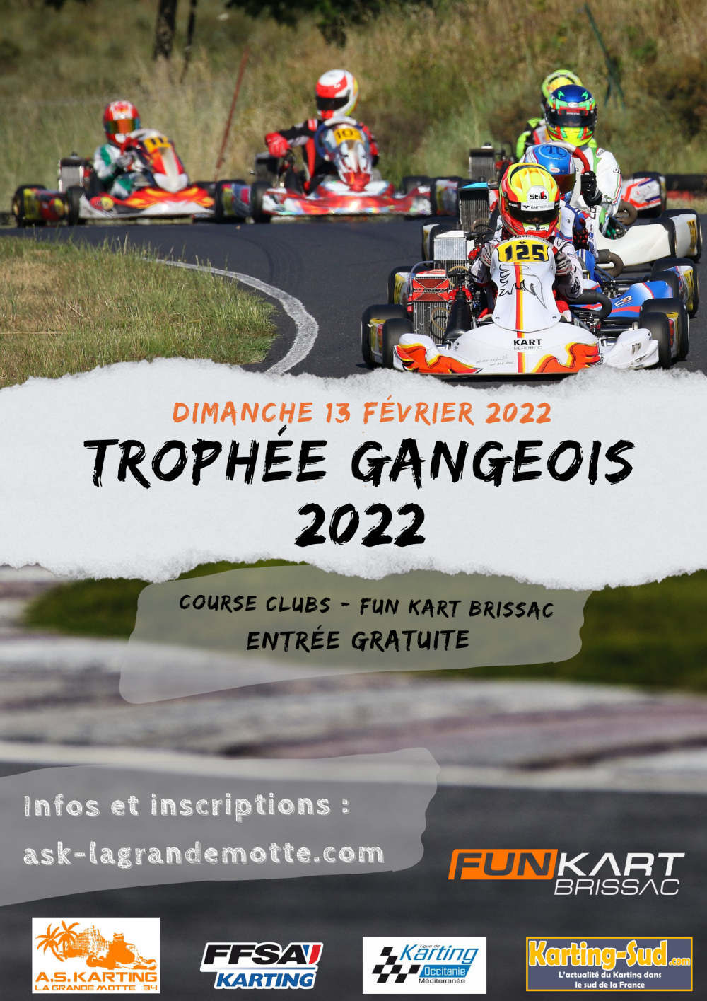 Affiche Trophe Gangeois 2022